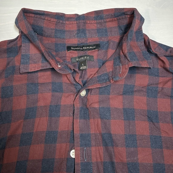 Banana Republic men’s button down size large - Picture 2 of 4